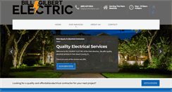 Desktop Screenshot of billgilbertelectricfl.com